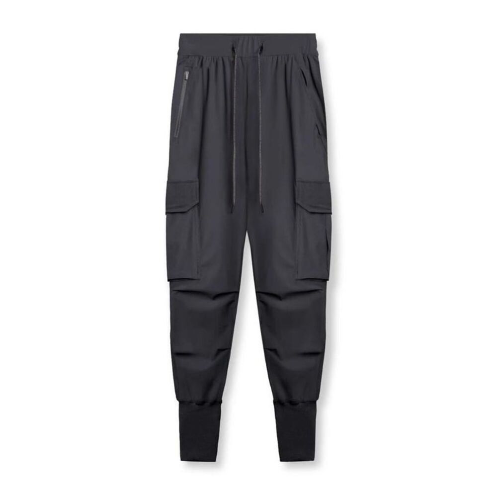 Everyday the Label Cargo Pants Relaxed Fit Lightweight Men Black